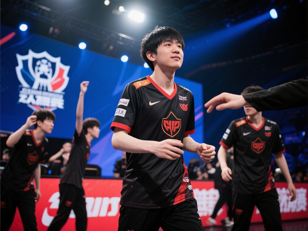 OB电竞俱乐部小新携手全队勇夺电竞冠军之巅 在某次重要联赛的淘汰赛中,小新带领队伍以出色的团队