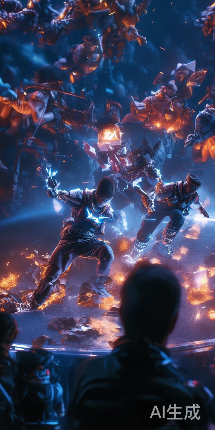 在电竞比赛中，精彩瞬间层出不穷，其背后隐藏着无数的