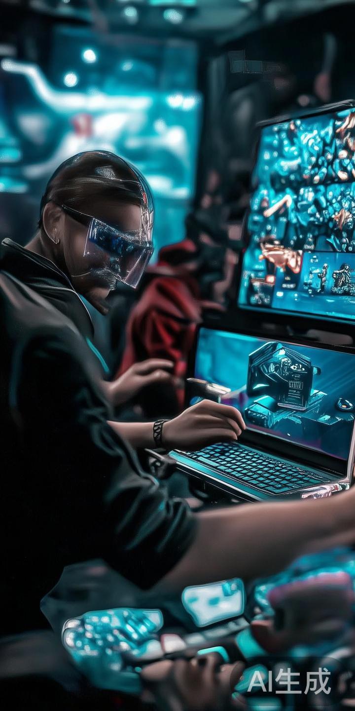 在激烈的电竞赛事中，选手们往往通过技术与策略的结合